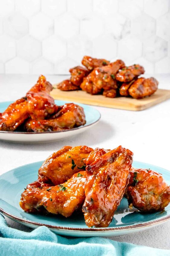 11 of americas best wings recipes, Spicy BBQ Air Fryer Chicken Wings