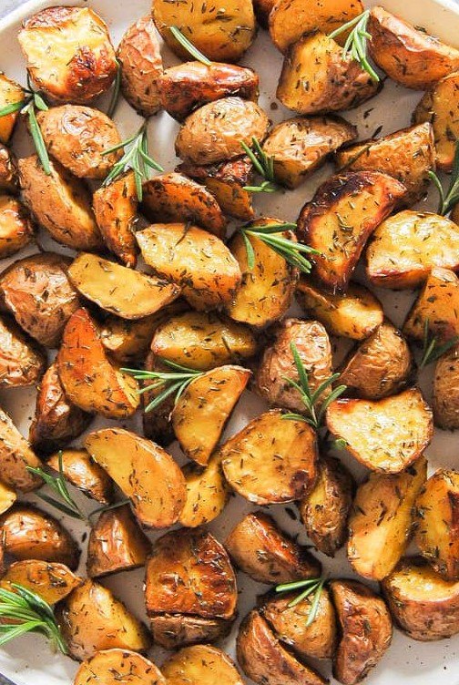 simple 4 ingredient roasted potatoes