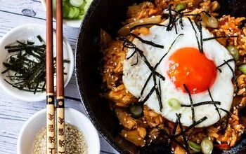 Kimchi Fried Rice With Chicken