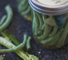 spicy refrigerator pickled green beans