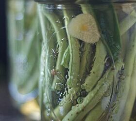 Spicy Refrigerator Pickled Green Beans