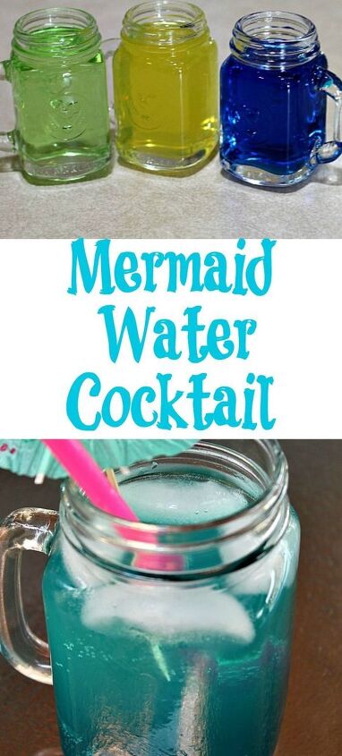 mermaid water cocktail the perfect summer cocktail