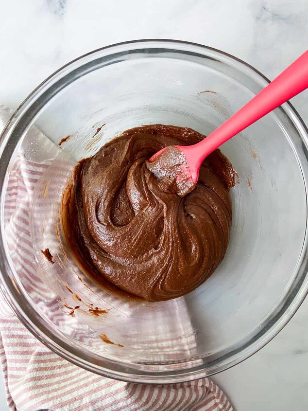 easy almond joy brownies from scratch, Stir in the dry ingredients