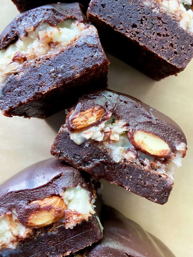 easy almond joy brownies from scratch