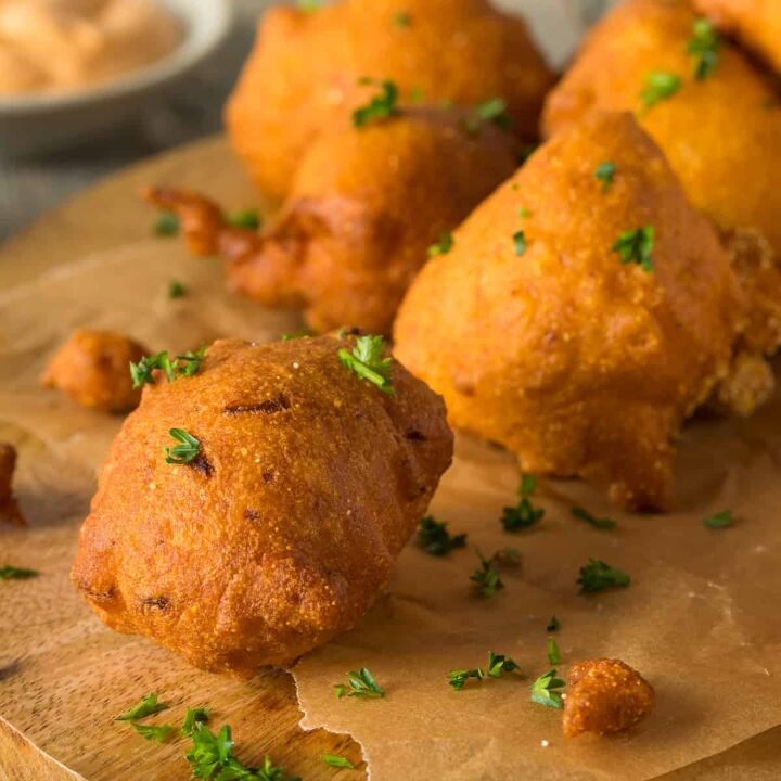 easy air fryer hushpuppies recipe ninja foodi dessert, Easy Air Fryer Hush Puppies