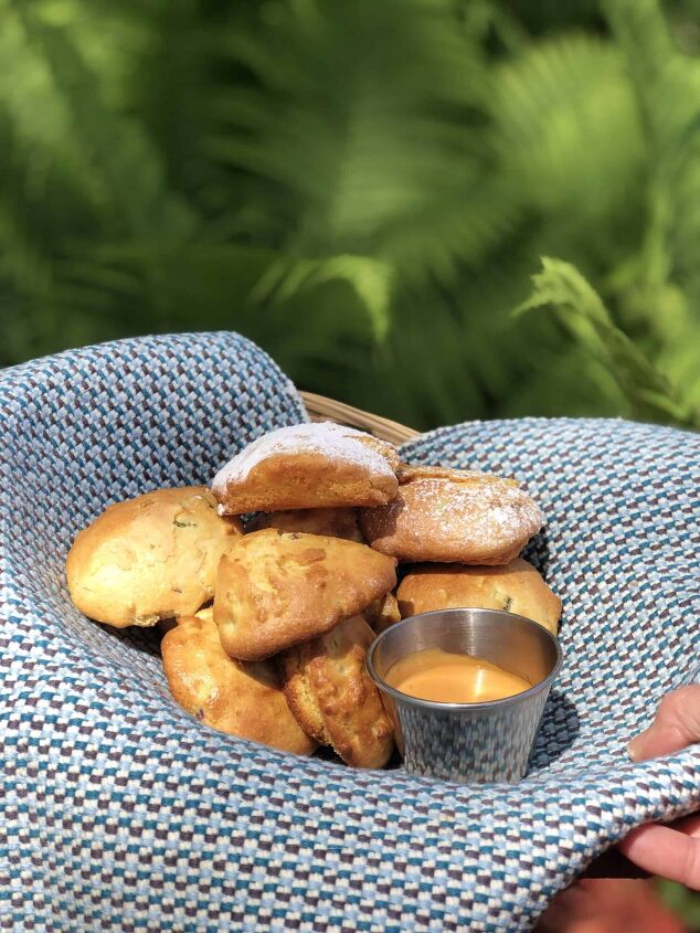 easy air fryer hushpuppies recipe ninja foodi dessert, A basket full of homemade hushpuppies