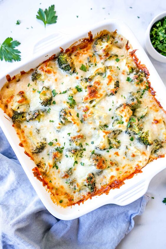 easy marry me chicken recipe, Chicken and Broccoli Lasagna