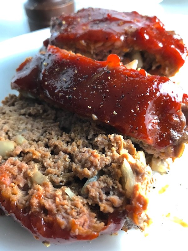 5 ingredient easy meatloaf without breadcrumbs