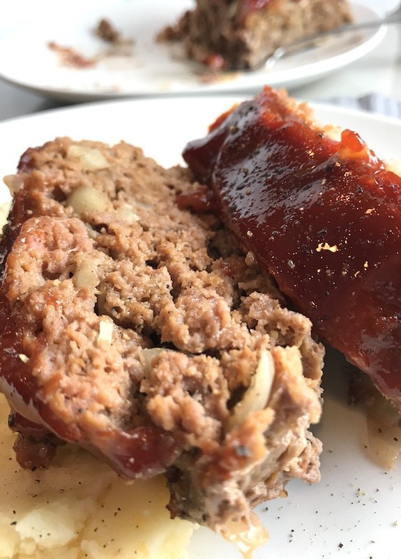 5 ingredient easy meatloaf without breadcrumbs