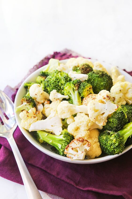 best air fryer broccoli and cauliflower recipe