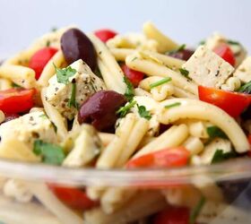 easy vegan greek salad