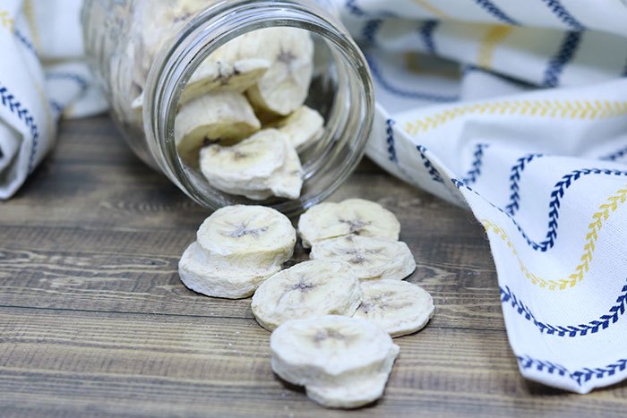 how to make freeze dried bananas