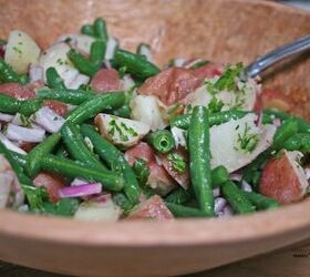 A Delicious Potato String Bean Salad