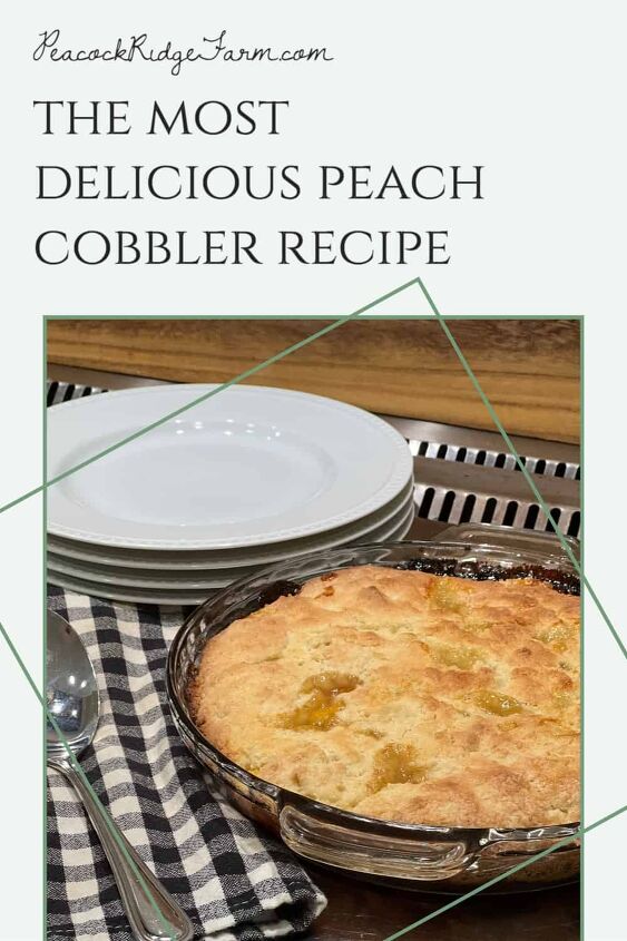the best peach cobbler recipe, The Best Peach Cobbler Recipe
