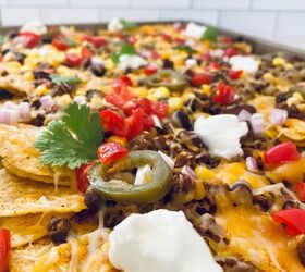 seriously easy delicious sheet pan nachos