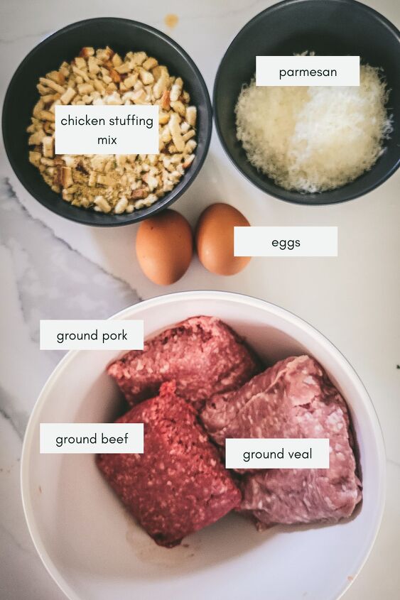 easy stovetop stuffing meatloaf with garlic butter sauce