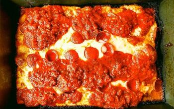 Detroit Style Pizza on Your BBQ Grill