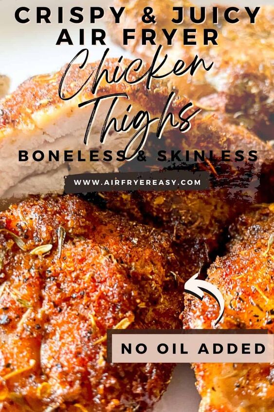 air fryer boneless skinless chicken thighs recipe