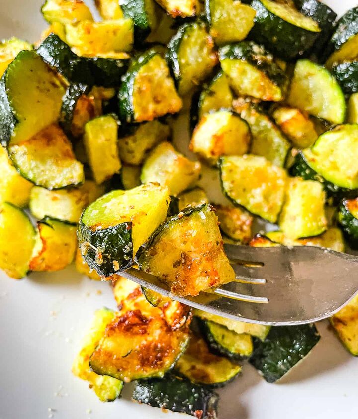 air fryer roasted zucchini