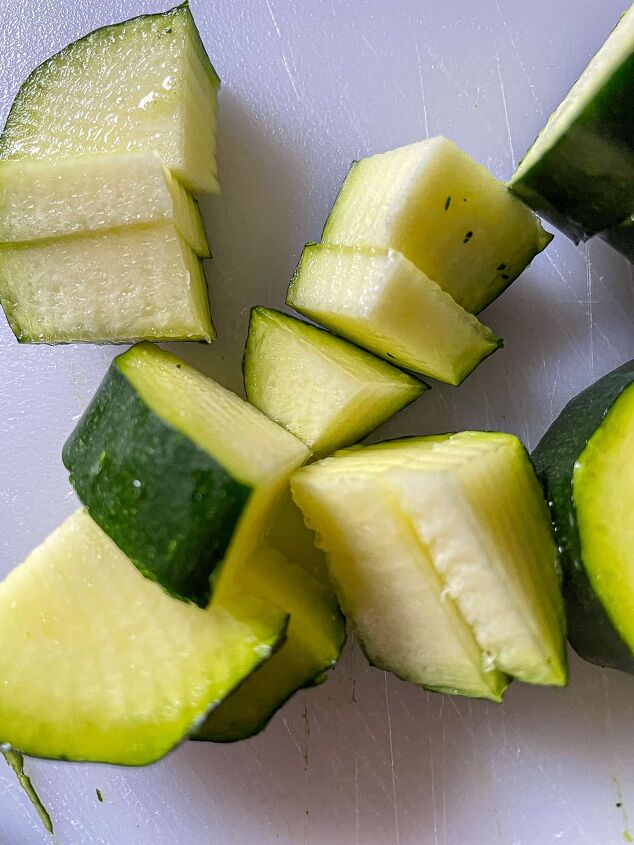 air fryer roasted zucchini