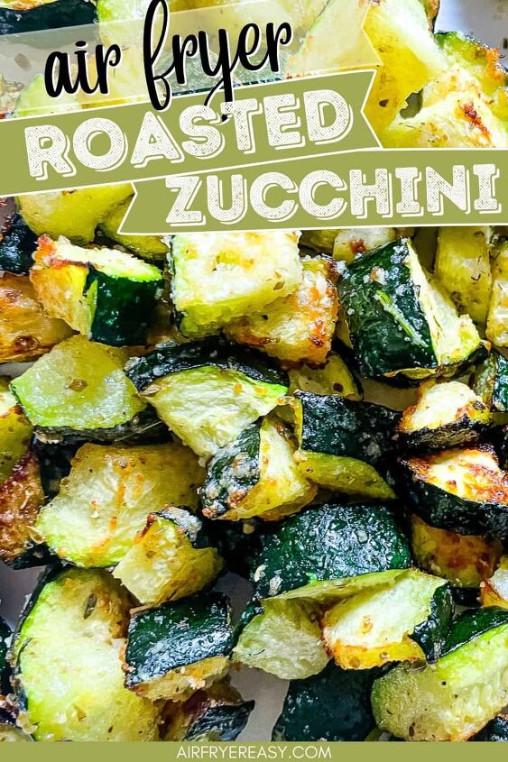 air fryer roasted zucchini