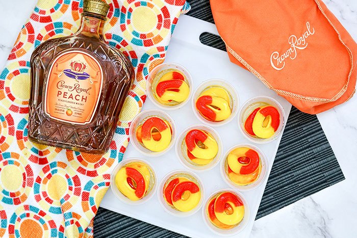 Crown Royal Peach Soaked Peach Rings