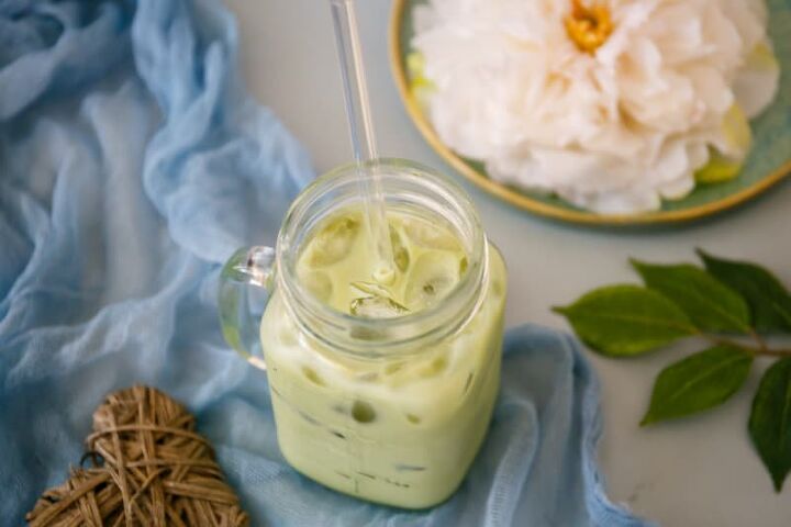 green milk tea recipe