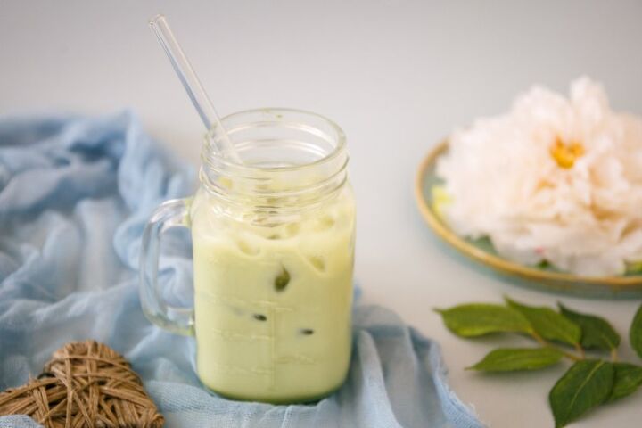 green milk tea recipe
