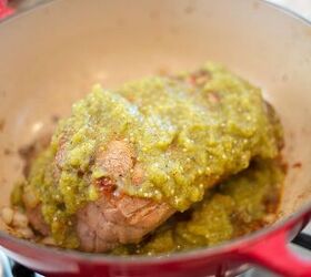 salsa verde braised pork