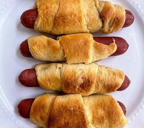 Toasty Crescent Roll Hot Dogs