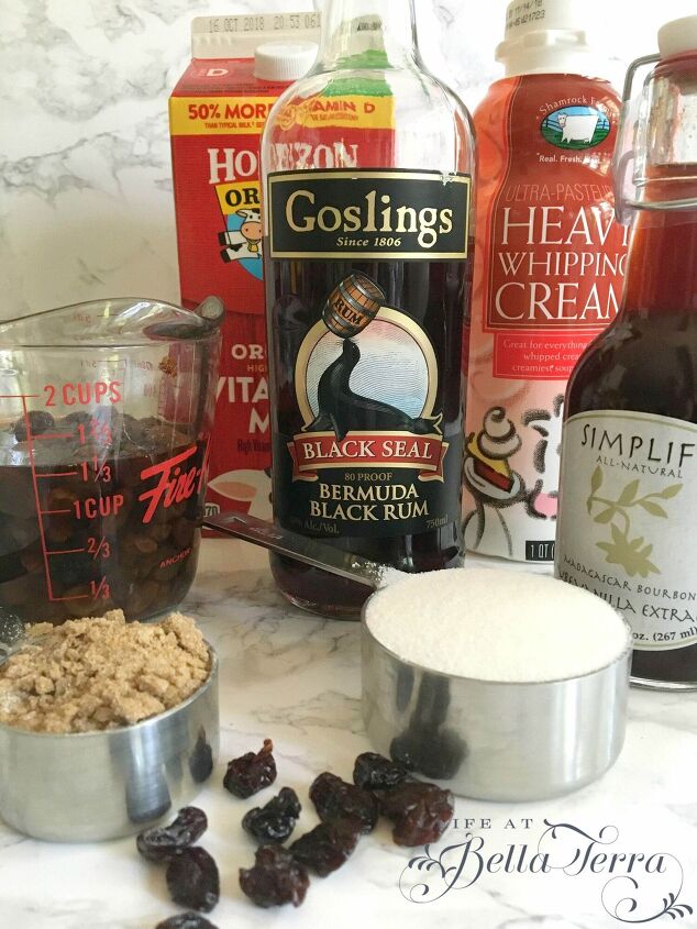 making rum raisin ice cream