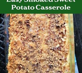 smoked sweet potato casserole recipe