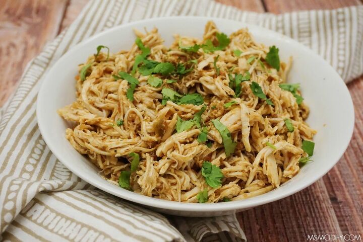 slow cooker shredded mexican chicken