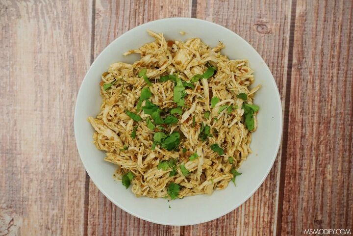 slow cooker shredded mexican chicken