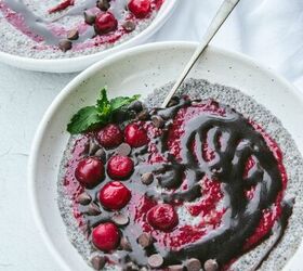 Black Forest Cake Chia Seed Pudding