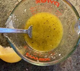a simple easy summer recipe, Homemade dressing is easy and fresh