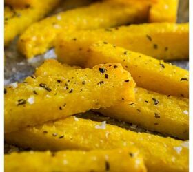the easiest air fryer polenta recipe chips and fries, WW One Point Polenta Fries Delish