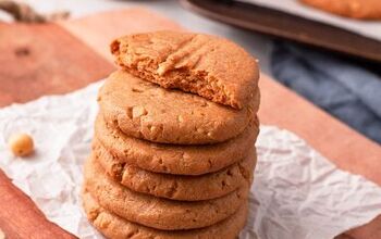 Easy Peanut Butter Cookies (2-Ingredients)