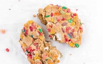 Fruity Pebbles Cookies With White Chocolate Chips