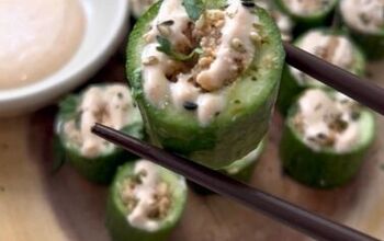 Tuna Stuffed Cucumbers