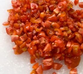 gluten free tabouleh, Finely chopped tomatoes