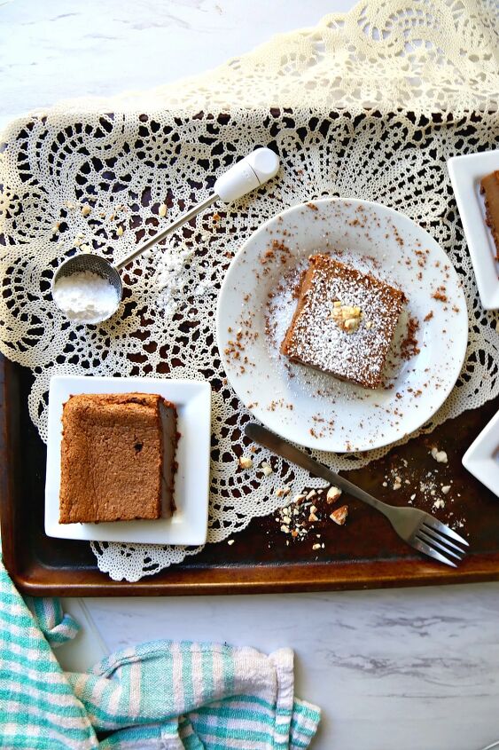 chocolate souffle custard cake a k a chocolate magic cake