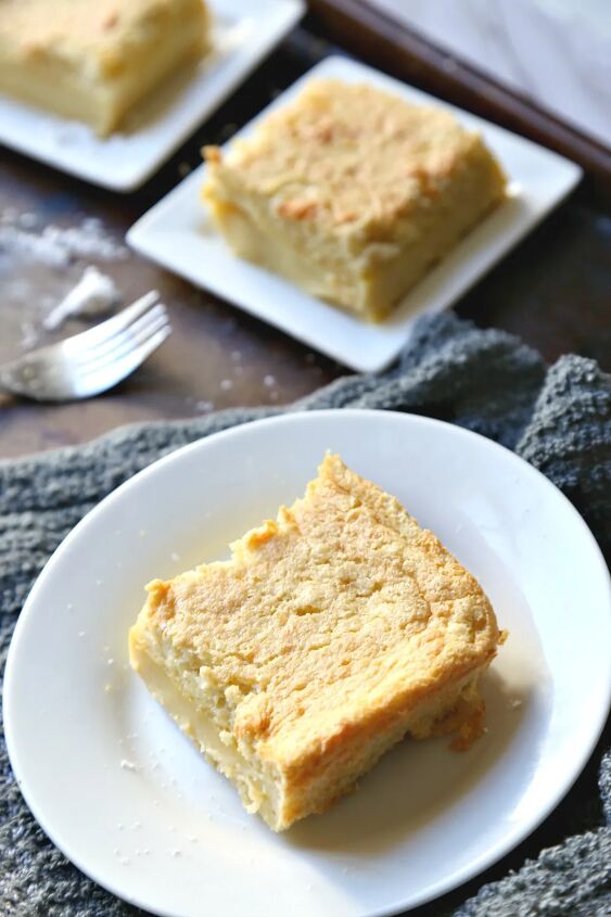 vanilla souffle custard cake a k a magic cake
