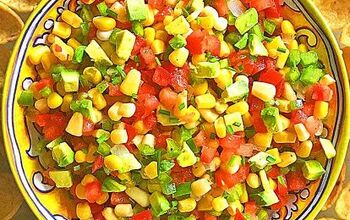 Fresh Corn Avocado Tomato Salsa