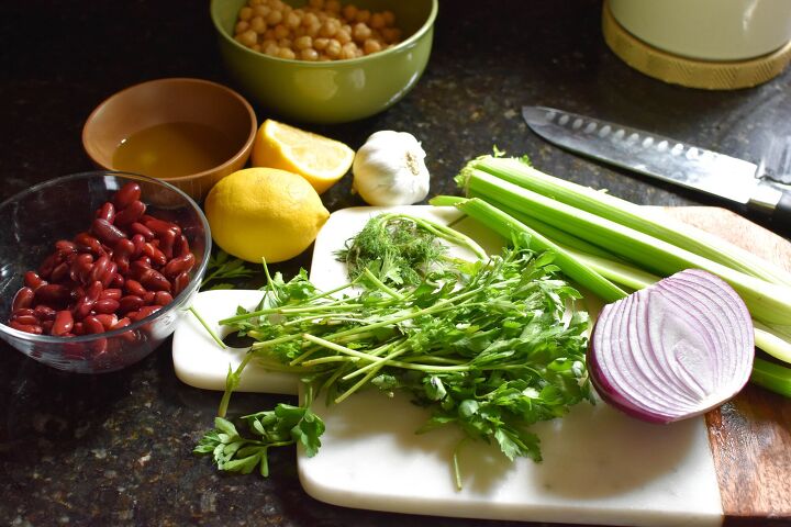 mediterranean bean salad