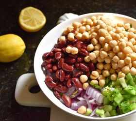 mediterranean bean salad