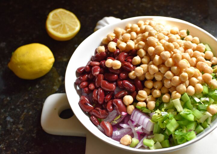 mediterranean bean salad