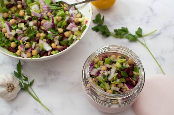 mediterranean bean salad