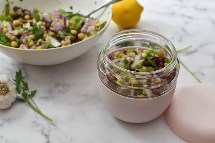 mediterranean bean salad