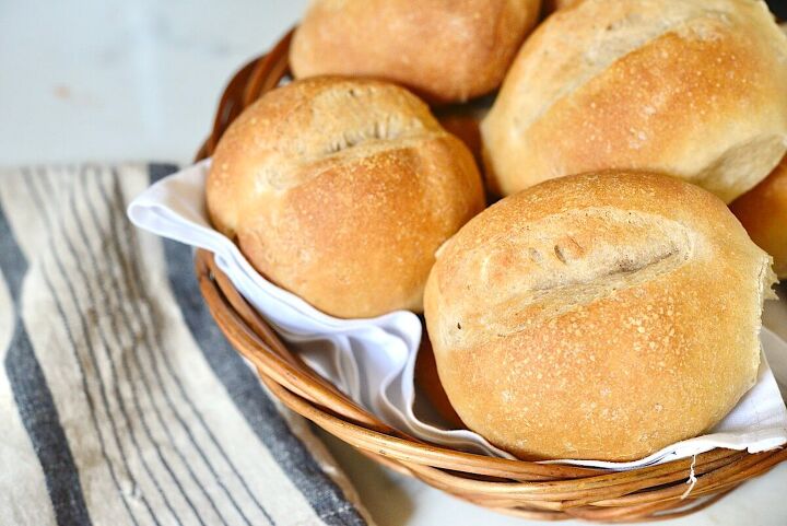 how to make crusty german bread rolls brtchen 